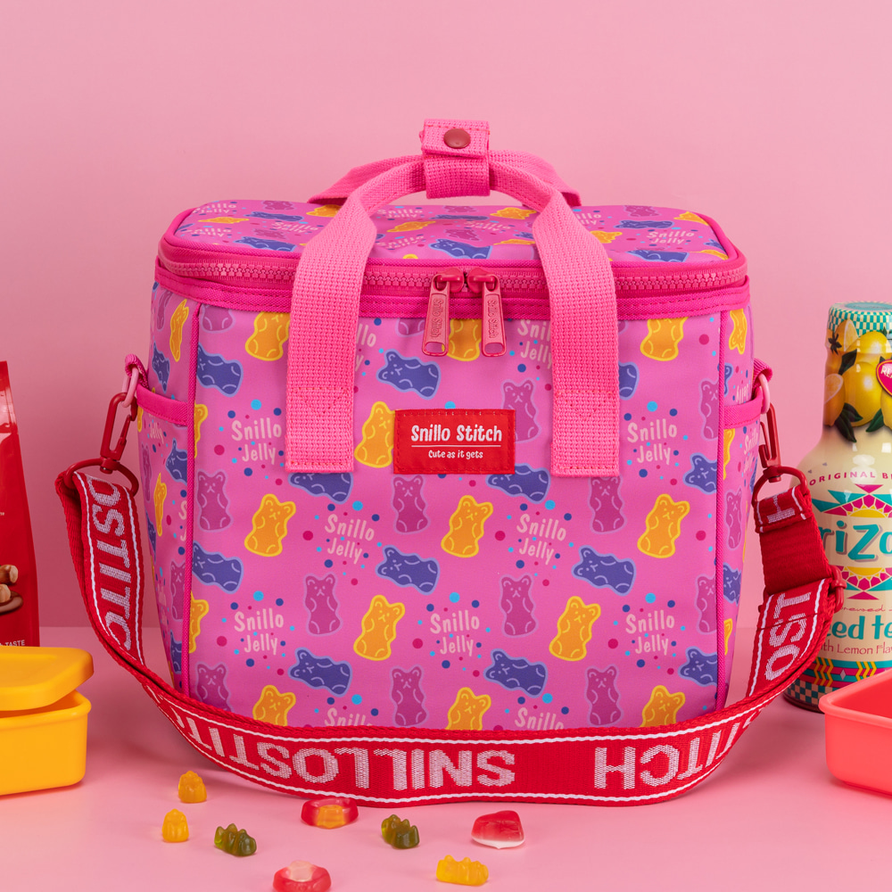 Snillo Picnic Cooler Bag Jelly Pink
