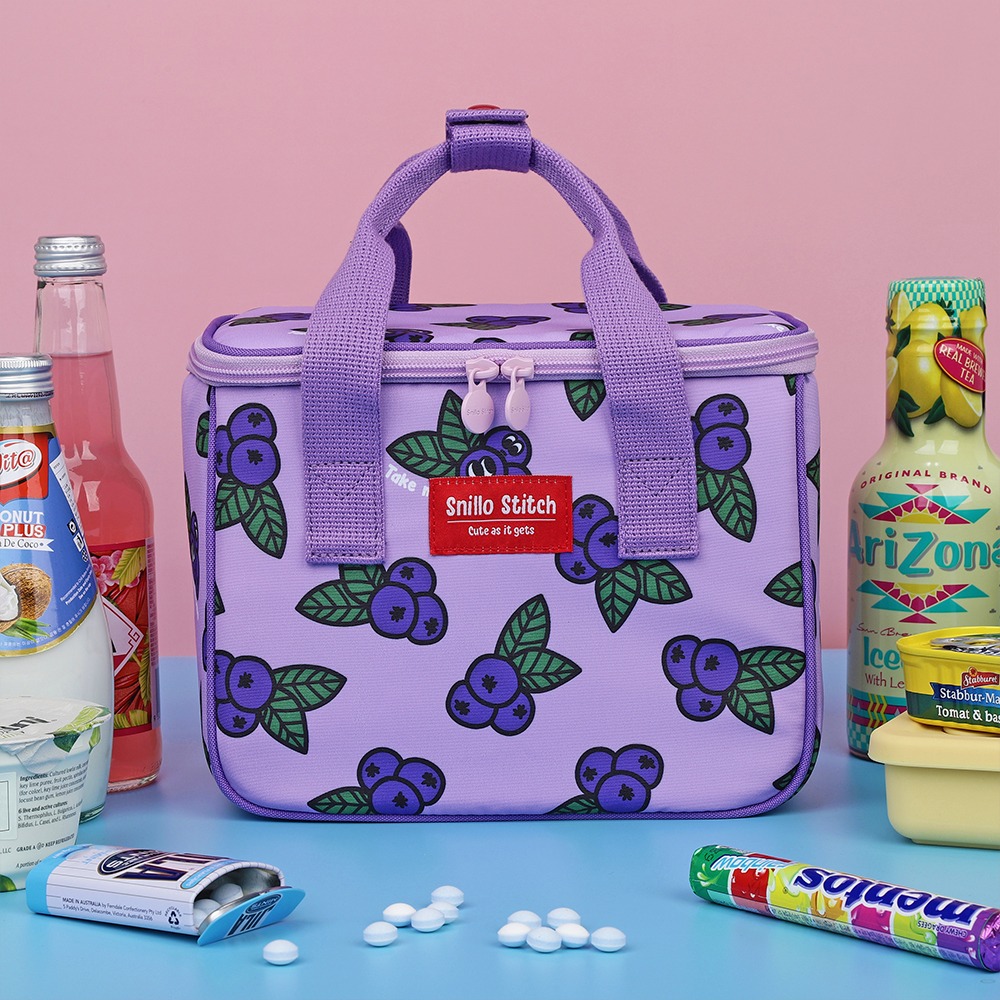 Snillo Daily Lunch Cooler Bag Blueberry Purple