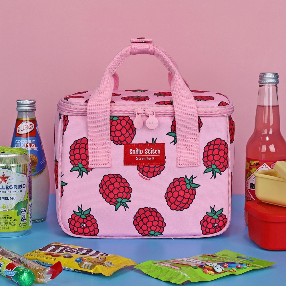 Snillo Daily Lunch Cooler Bag Raspberry Pink
