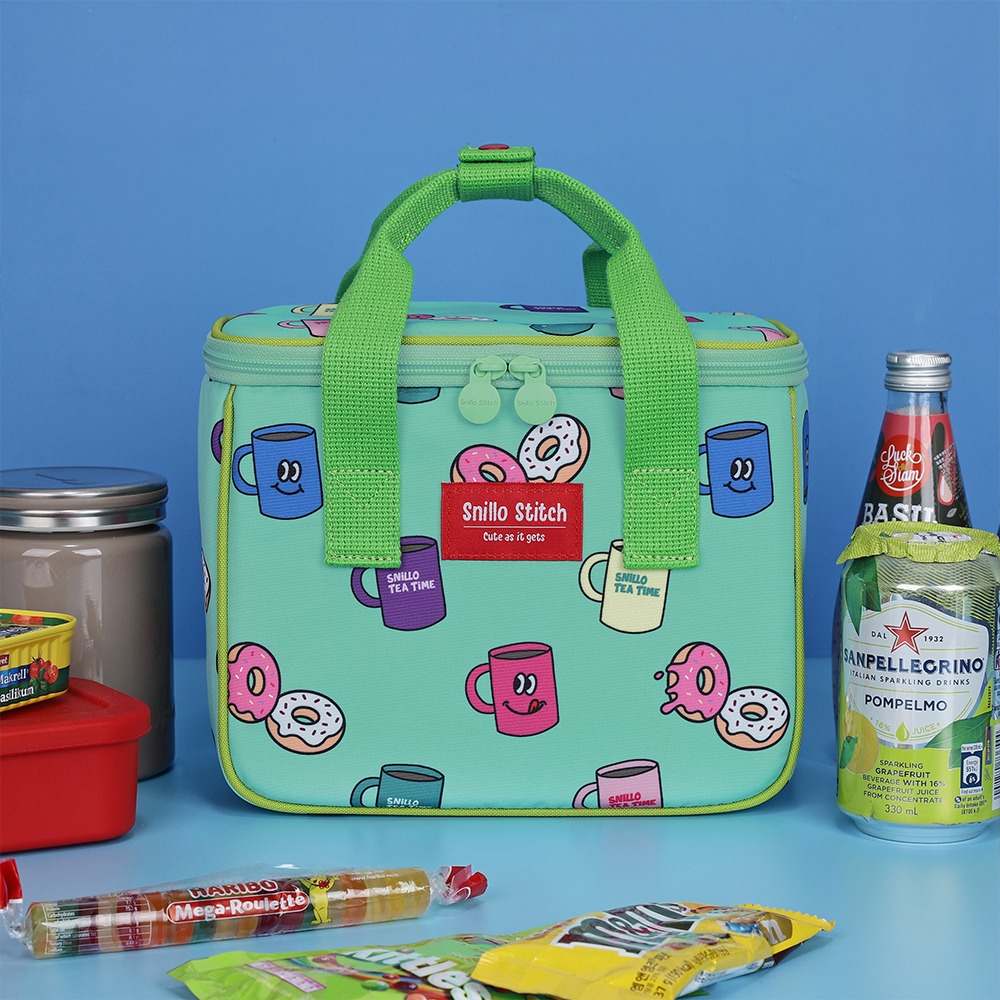 Snillo Daily Lunch Cooler Bag Donut Mint