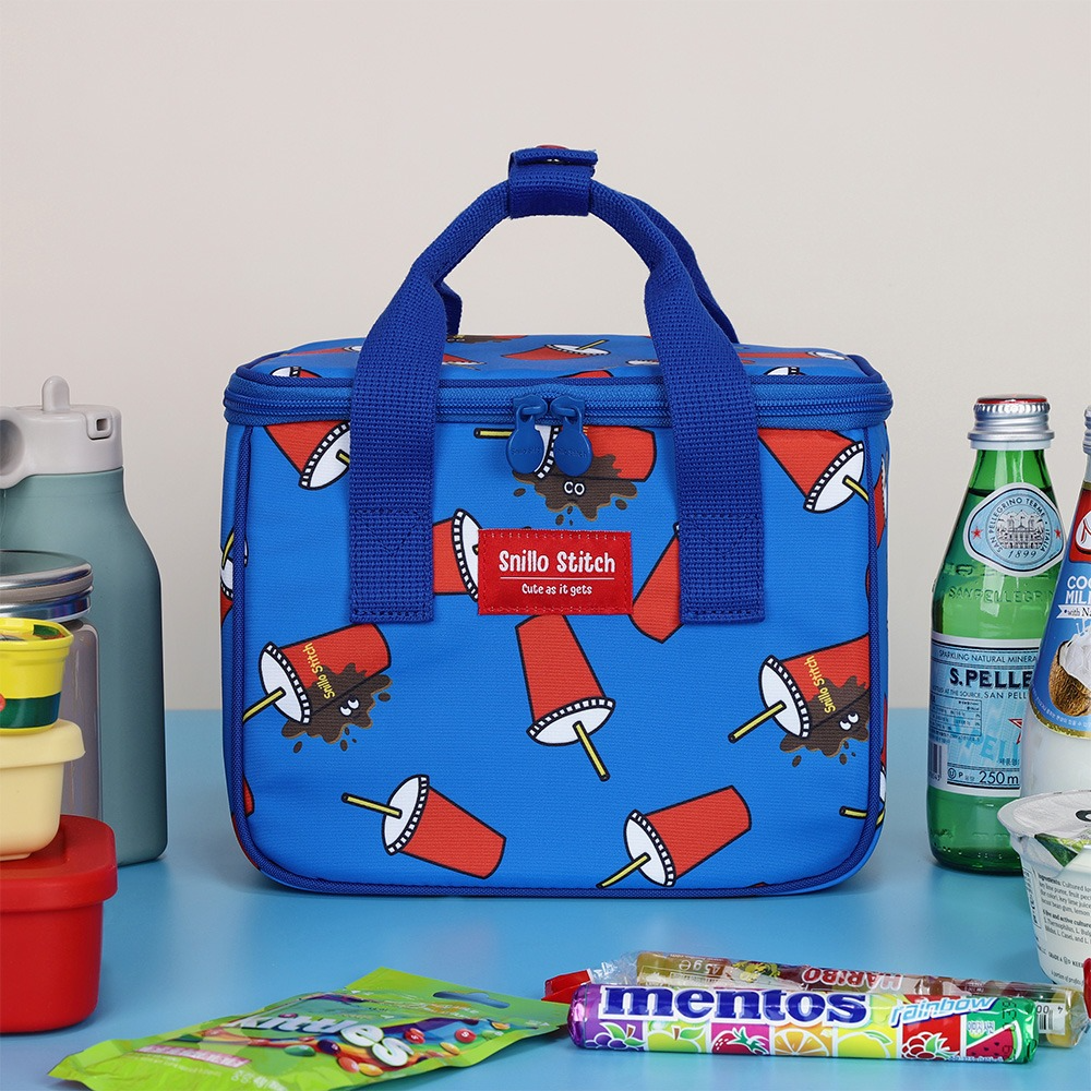 Snillo Daily Lunch Cooler Bag Cork Blue